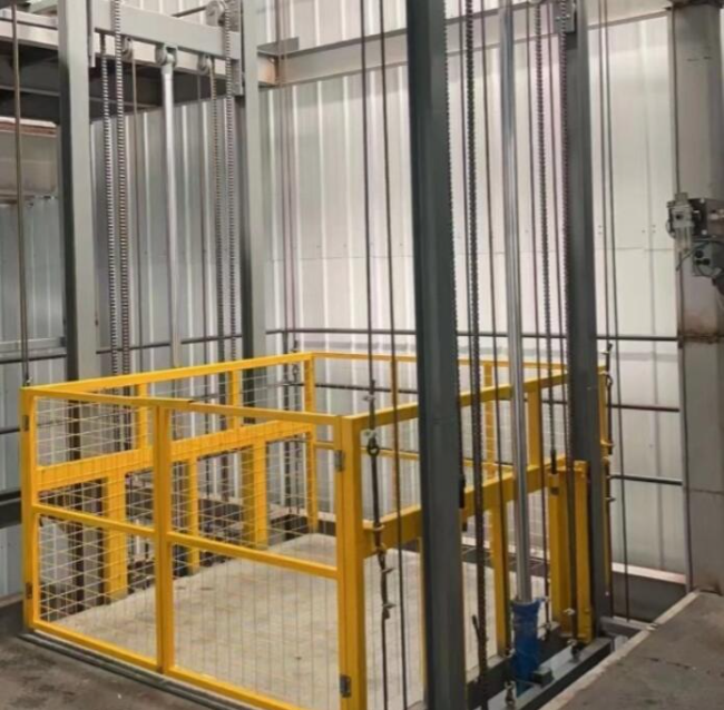 岭东导轨式升降机一般加工周期